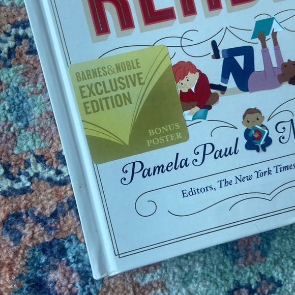 How to Raise a Reader hardcover book Barnes & Noble exclusive edition w/ poster - Picture 3 of 12